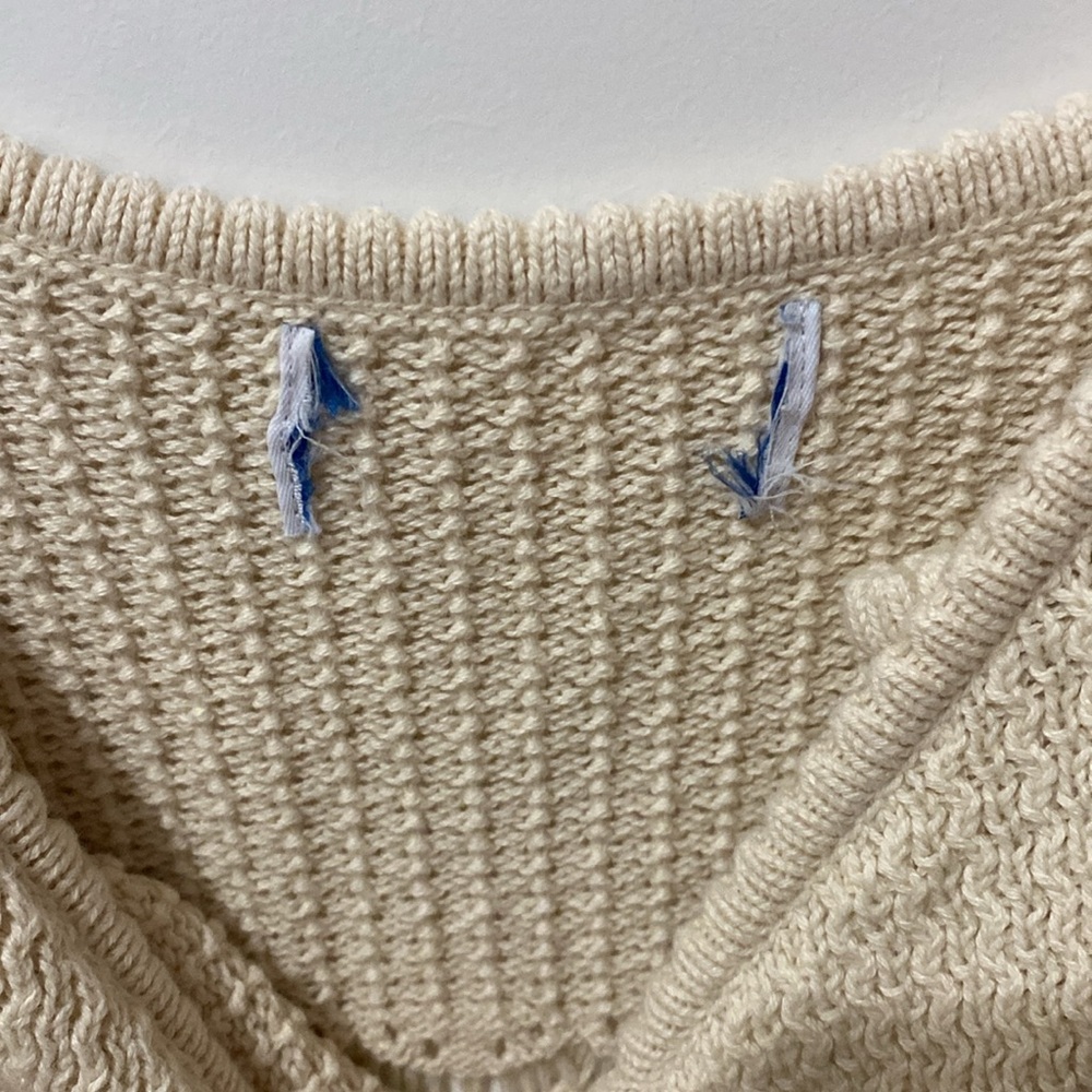 Old Navy Cream Sleeveless Maxi Dress - Picture 6 of 6
